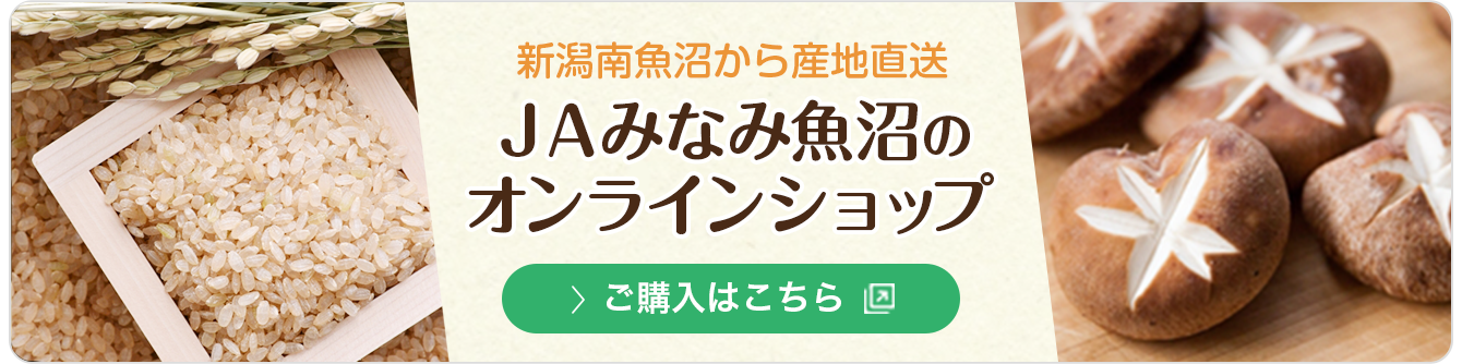 新潟南魚沼から産地直送 ＪＡみなみ魚沼のオンラインショップ